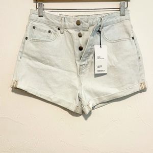NWT! FOREVER 21 High Rise Jean Shorts!